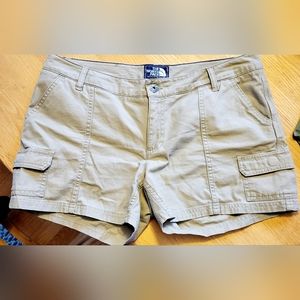 North Face khaki women's size 10 shorts